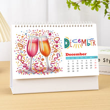 Load image into Gallery viewer, 2025 Special Shape Firework Diamond Painting Desk Calendar for Home Office

