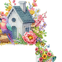 Load image into Gallery viewer, 2D Flat Pattern Flower Bird House Door Frame Decorations for Party Favors

