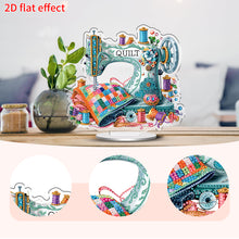 Load image into Gallery viewer, Acrylic Special Shape Flower Sewing Tool Diamond Painting Desktop Decorations
