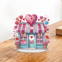 Load image into Gallery viewer, 2D Flat Print Candy Store DIY Desktop Diamond Art Kits Bedroom Table Decoration
