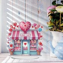 Load image into Gallery viewer, 2D Flat Print Candy Store DIY Desktop Diamond Art Kits Bedroom Table Decoration
