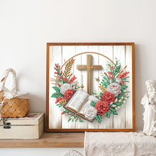 Load image into Gallery viewer, Cross 30*30CM(Canvas) Partial Special Shaped Drill Diamond Painting
