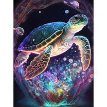 Load image into Gallery viewer, Sea Turtle 30*40CM(Canvas) Full Round Drill Diamond Painting
