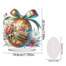 Load image into Gallery viewer, 2D Flat Print Easter Egg DIY Table Top Diamond Painting Ornament Kits for Adults
