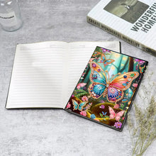 Load image into Gallery viewer, 50-Page A5 Size Butterfly Diamond Painting Diary Book Holiday Birthday Gift
