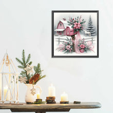 Load image into Gallery viewer, Snowy House 30*30CM(Canvas) Full Round Drill Diamond Painting
