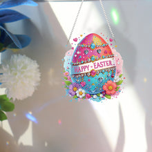 Load image into Gallery viewer, Acrylic 2D Flat Easter Egg DIY Hanging Diamond Art Kits Wall Door Decoration

