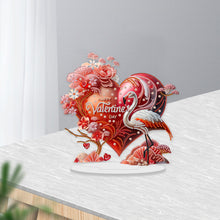 Load image into Gallery viewer, Acrylic Special Shaped Valentines Day Love Table Top Diamond Painting Ornament
