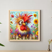 Load image into Gallery viewer, Big-Eyed Rooster 30*30CM(Canvas) Full Round Drill Diamond Painting

