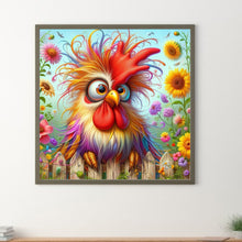 Load image into Gallery viewer, Big-Eyed Rooster 30*30CM(Canvas) Full Round Drill Diamond Painting
