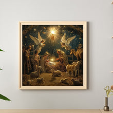 Load image into Gallery viewer, Child Born In Blessing 40*40CM(Canvas) Full Round Drill Diamond Painting
