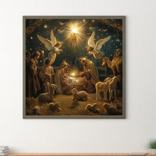 Load image into Gallery viewer, Child Born In Blessing 40*40CM(Canvas) Full Round Drill Diamond Painting
