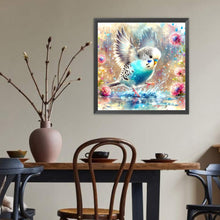 Load image into Gallery viewer, Water-Playing Parrot 40*40CM(Canvas) Full Round Drill Diamond Painting
