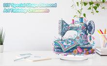 Load image into Gallery viewer, 2D Flat Flower Stitch Machine DIY Diamond Painting Desktop Ornaments Kit
