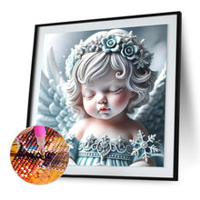 Load image into Gallery viewer, Ice Angel 30*30CM(Canvas) Full Round Drill Diamond Painting
