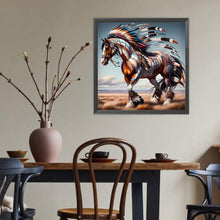 Load image into Gallery viewer, Indian Horse 40*40CM(Canvas) Full Round Drill Diamond Painting
