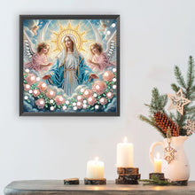 Load image into Gallery viewer, Madonna Jesus 30*30CM(Canvas) Partial Special Shaped Drill Diamond Painting
