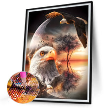 Load image into Gallery viewer, Eagle 30*40CM(Canvas) Full Round Drill Diamond Painting
