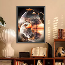 Load image into Gallery viewer, Eagle 30*40CM(Canvas) Full Round Drill Diamond Painting
