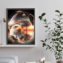 Load image into Gallery viewer, Eagle 30*40CM(Canvas) Full Round Drill Diamond Painting
