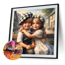 Load image into Gallery viewer, Cute Child 40*40CM(Canvas) Full Round Drill Diamond Painting
