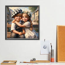 Load image into Gallery viewer, Cute Child 40*40CM(Canvas) Full Round Drill Diamond Painting
