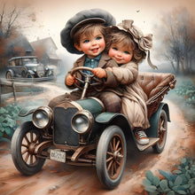 Load image into Gallery viewer, Cute Child 40*40CM(Canvas) Full Round Drill Diamond Painting
