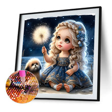 Load image into Gallery viewer, Cute Child 40*40CM(Canvas) Full Round Drill Diamond Painting
