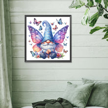 Load image into Gallery viewer, Gnome And Butterfly 30*30CM(Canvas) Full Round Drill Diamond Painting
