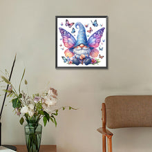 Load image into Gallery viewer, Gnome And Butterfly 30*30CM(Canvas) Full Round Drill Diamond Painting
