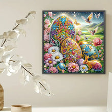 Load image into Gallery viewer, Easter Lawn Eggs 30*30CM(Canvas) Partial Special Shaped Drill Diamond Painting

