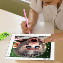 Load image into Gallery viewer, Crazy Monkey 30*30CM(Canvas) Partial Special Shaped Drill Diamond Painting
