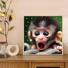 Load image into Gallery viewer, Crazy Monkey 30*30CM(Canvas) Partial Special Shaped Drill Diamond Painting
