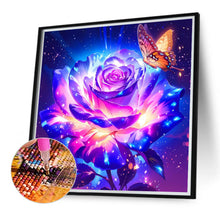 Load image into Gallery viewer, Valentine&#39;S Day Roses 40*40CM(Canvas) Full Round Drill Diamond Painting
