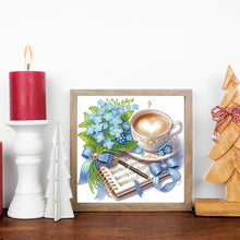 Load image into Gallery viewer, Coffee Bouquet 30*30CM(Canvas) Partial Special Shaped Drill Diamond Painting

