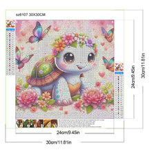 Load image into Gallery viewer, Sea Turtle 30*30CM(Canvas) Full Round Drill Diamond Painting
