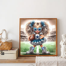 Load image into Gallery viewer, Rugby Girl 40*40CM(Canvas) Full Round Drill Diamond Painting
