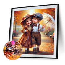 Load image into Gallery viewer, Childhood Sweethearts 40*40CM(Canvas) Full Round Drill Diamond Painting
