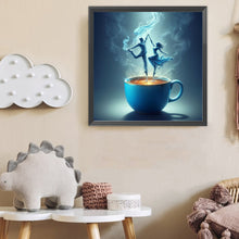 Load image into Gallery viewer, Dancer On Coffee 40*40CM(Canvas) Full Round Drill Diamond Painting
