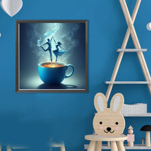 Load image into Gallery viewer, Dancer On Coffee 40*40CM(Canvas) Full Round Drill Diamond Painting
