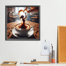 Load image into Gallery viewer, Dancer On Coffee 40*40CM(Canvas) Full Round Drill Diamond Painting
