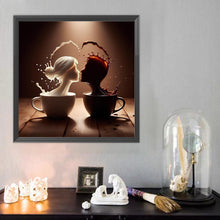 Load image into Gallery viewer, Dancer On Coffee 40*40CM(Canvas) Full Round Drill Diamond Painting
