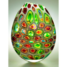 Load image into Gallery viewer, Green Spotted Vase 30*40CM(Canvas) Full Round Drill Diamond Painting
