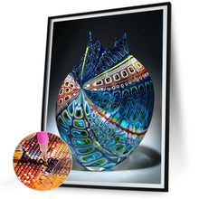 Load image into Gallery viewer, Spotted Vase 30*40CM(Canvas) Full Round Drill Diamond Painting
