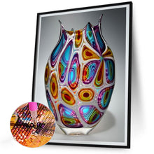 Load image into Gallery viewer, Pattern Vase 30*40CM(Canvas) Full Round Drill Diamond Painting
