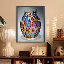 Load image into Gallery viewer, Pattern Vase 30*40CM(Canvas) Full Round Drill Diamond Painting
