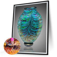Load image into Gallery viewer, Branch Vase 30*40CM(Canvas) Full Round Drill Diamond Painting
