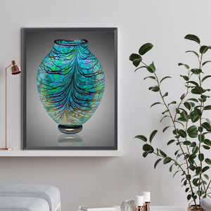 Branch Vase 30*40CM(Canvas) Full Round Drill Diamond Painting