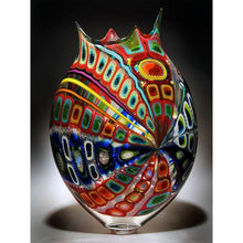 Load image into Gallery viewer, Red Spotted Vase 30*40CM(Canvas) Full Round Drill Diamond Painting
