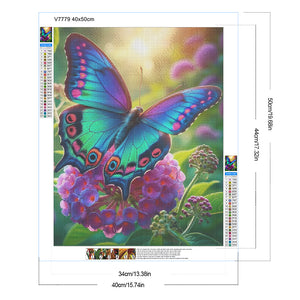 Butterfly 40*50CM(Canvas) Full Round Drill Diamond Painting